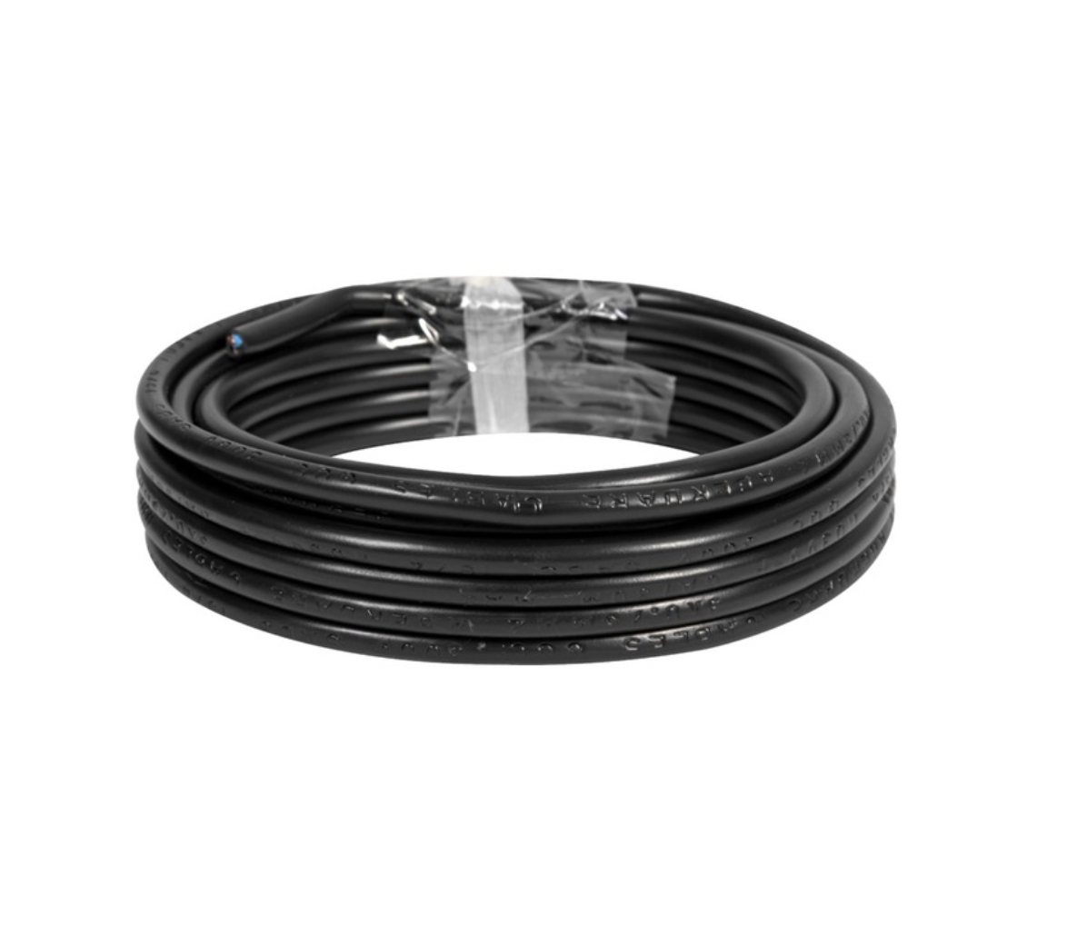 APDCBG07BK05 Cabtyre 3 Core Cable - Black (5000mm)