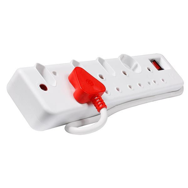 ELLIES 8-Way Multiplug (Medium Surge)
