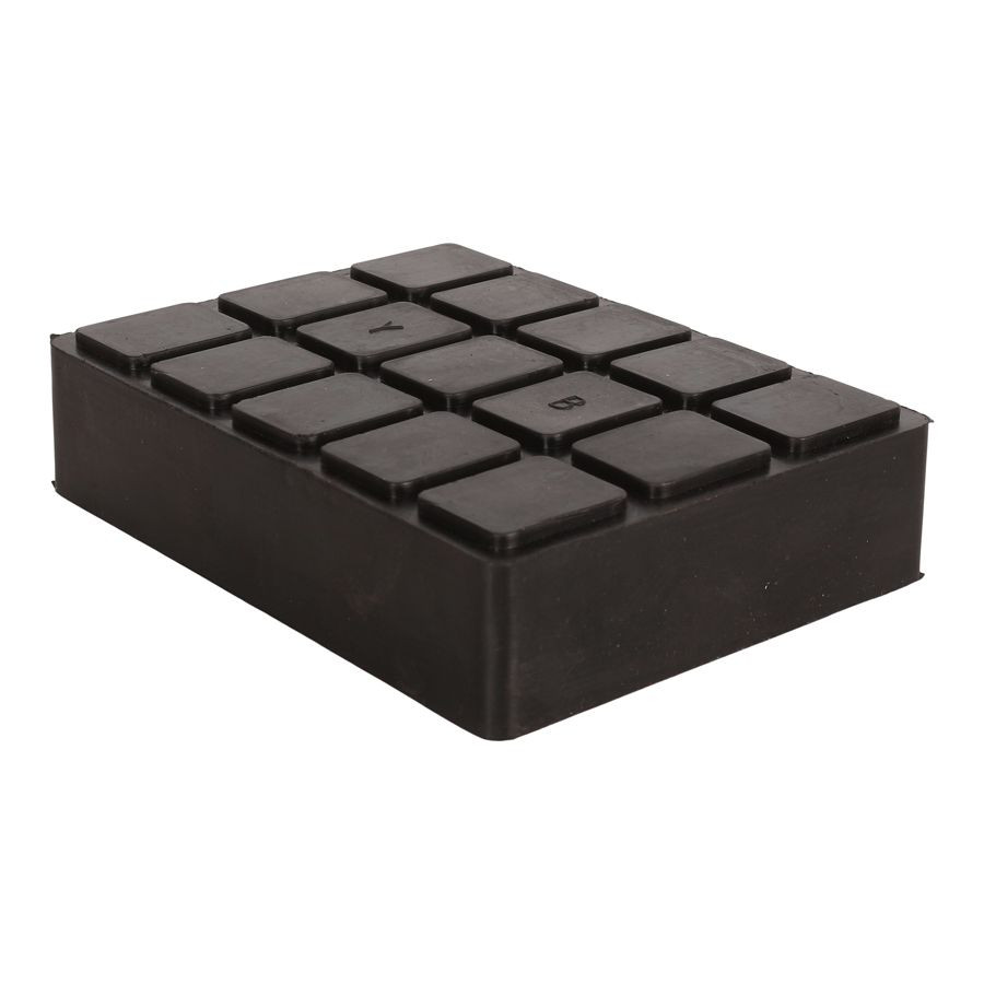 MAC AFRIC Car Lift Rubber Blocks - 160x120x35 mm