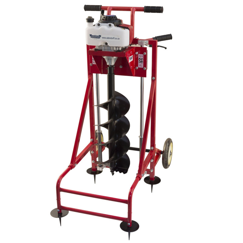 MAC AFRIC 68 CC Earth Auger Drill (free standing) - DRIVE UNIT ONLY