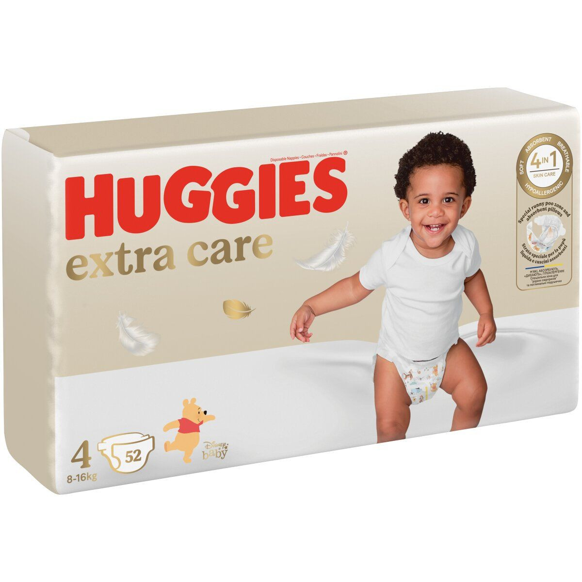 Huggies Bale Extra Care Sz4 104//