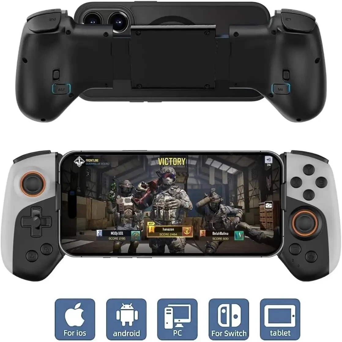 Game controller wireless gaming controller for iPhone Android PC switch