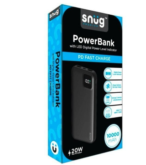 snug 10000 mAh Wireless Power Bank