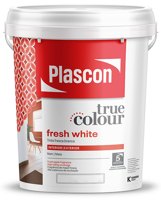 Plascon  20 l  True Colour Fresh White