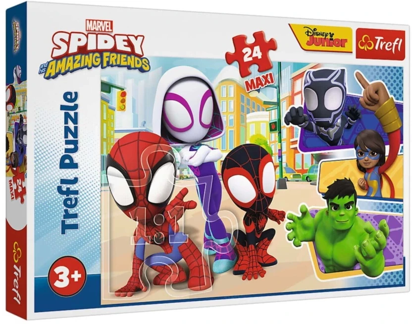 TREFL Spidey Friends 3D Puzzles  (24 Pieces)